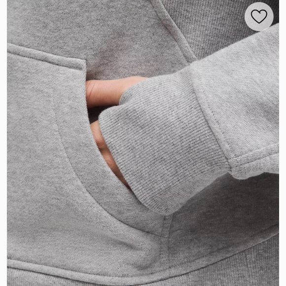 Lululemon Scuba Oversized Half-Zip Hoodie Women’s M / L Gray - Picture 5 of 15